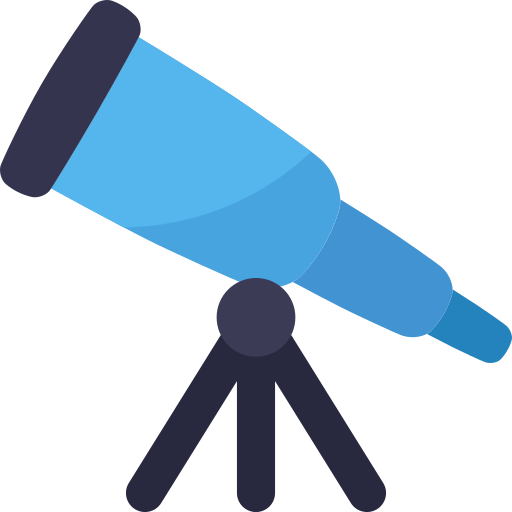 Telescope free icon Telescope free icon