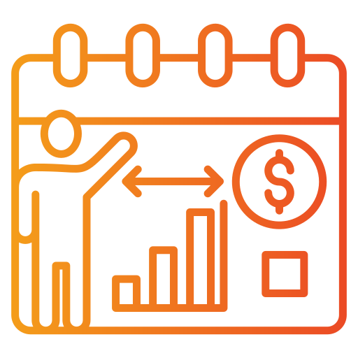 planification financière Icône gratuit planification financière Icône gratuit