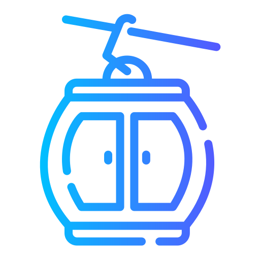 bonde, bondinho grátis ícone