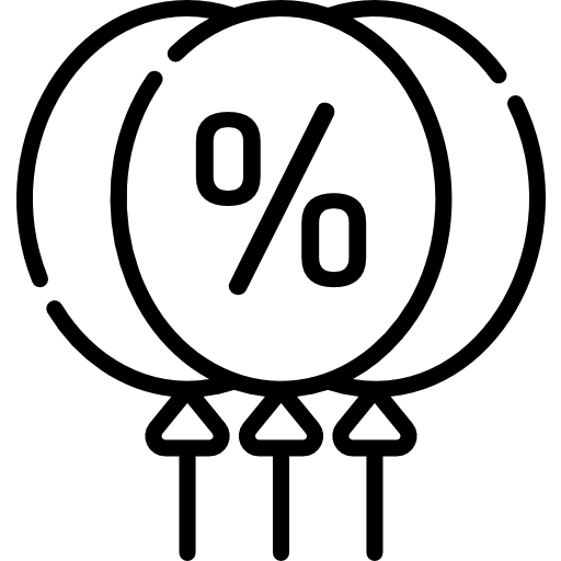 desconto grátis ícone