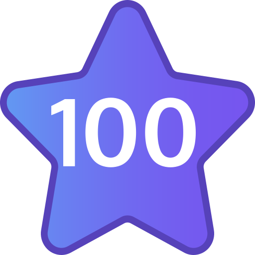 100 Icône gratuit 100 Icône gratuit