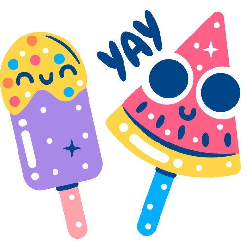 glace gratuit sticker