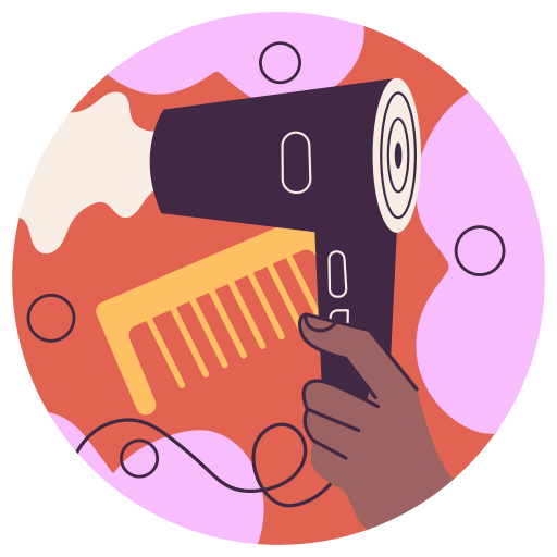 sèche-cheveux gratuit sticker sèche-cheveux gratuit sticker