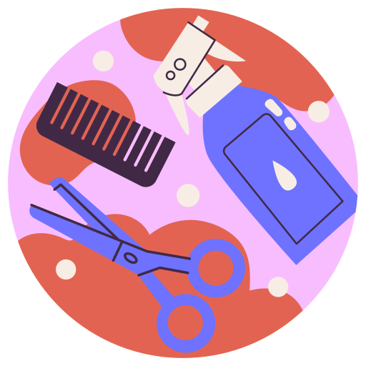 Hairdresser Stickers - Free beauty Stickers