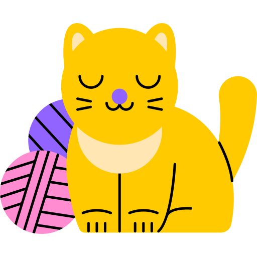 Cat free sticker Cat free sticker