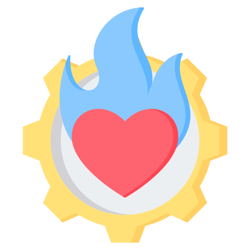 pasión icono gratis