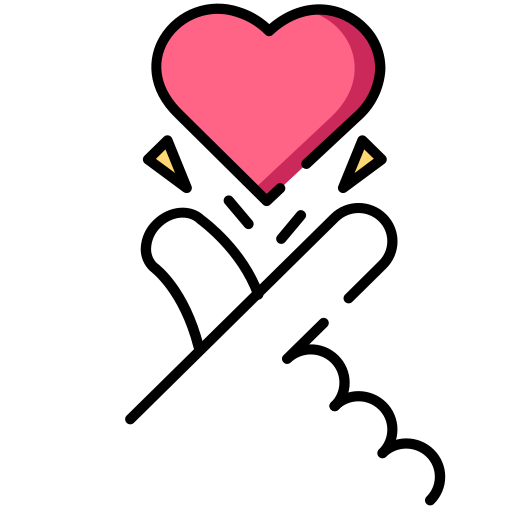 signo de amor icono gratis