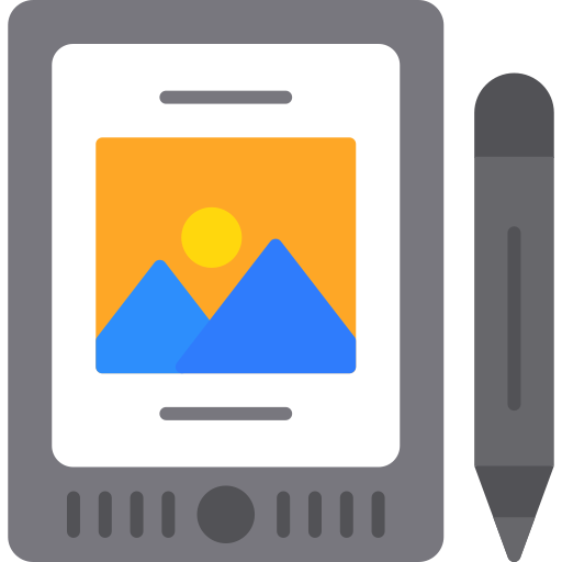 tableta digitalizadora icono gratis