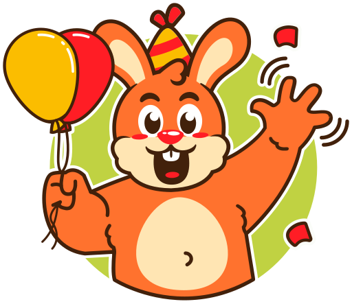 luftballons kostenlos Sticker