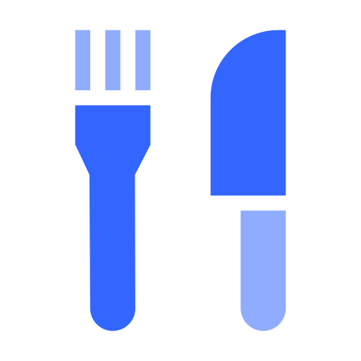 cuchillería icono gratis