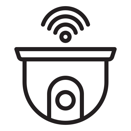 circuito cerrado de televisión icono gratis