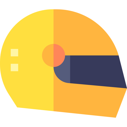 casco de motocicleta icono gratis