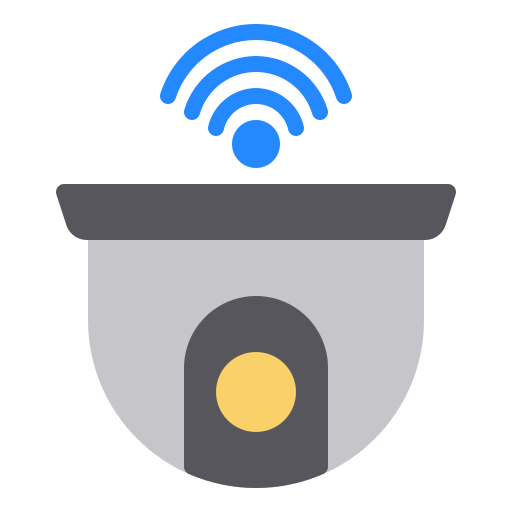 circuito cerrado de televisión icono gratis