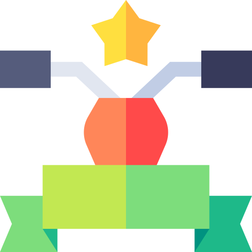 cinta del 1er lugar icono gratis