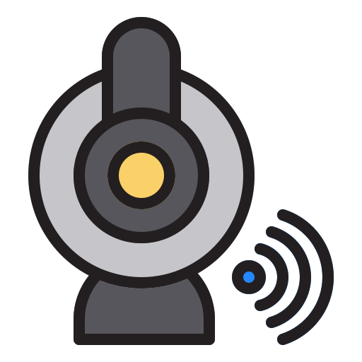 cámara web icono gratis
