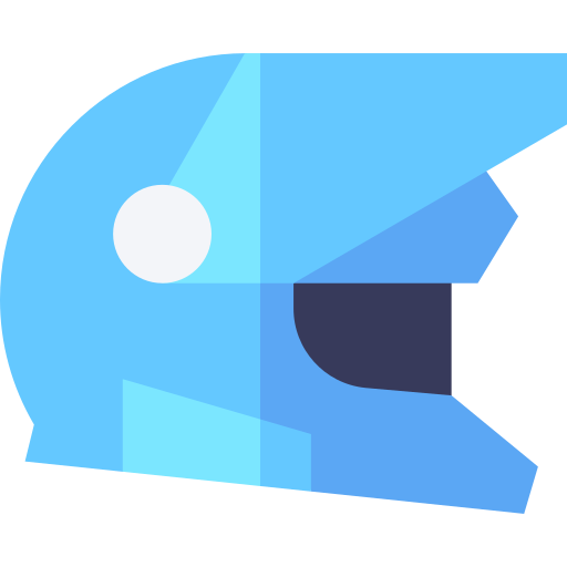 casco de motocicleta icono gratis