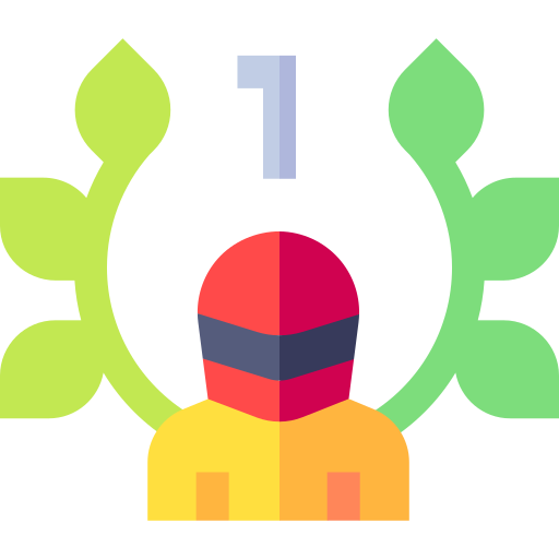 cinta del 1er lugar icono gratis