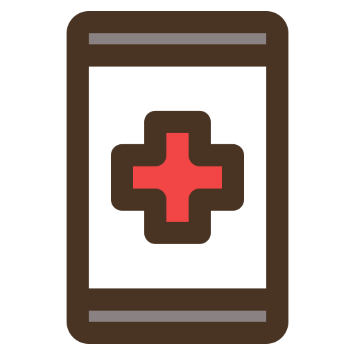 aplicación médica icono gratis