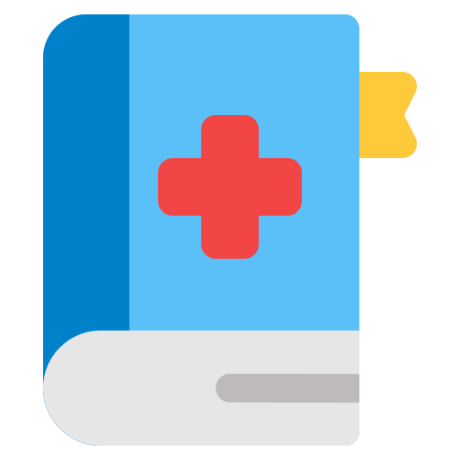 libro medico icono gratis