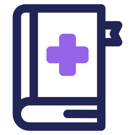 libro medico icono gratis