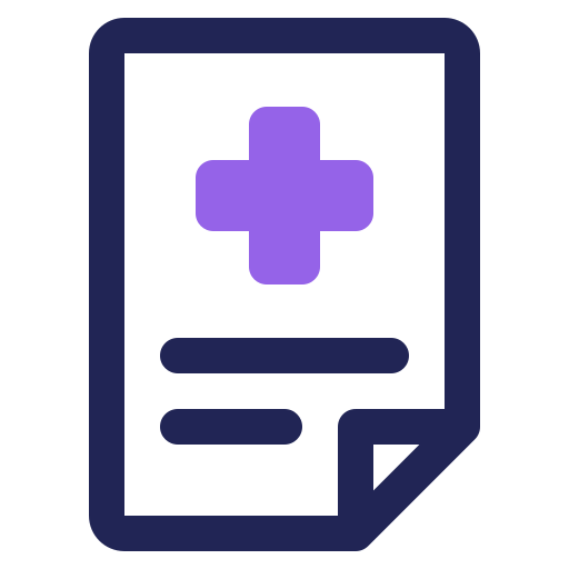 reporte de salud icono gratis