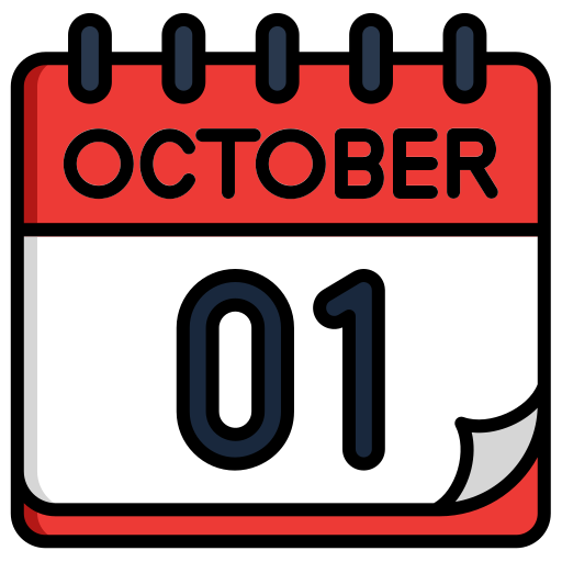 octubre icono gratis