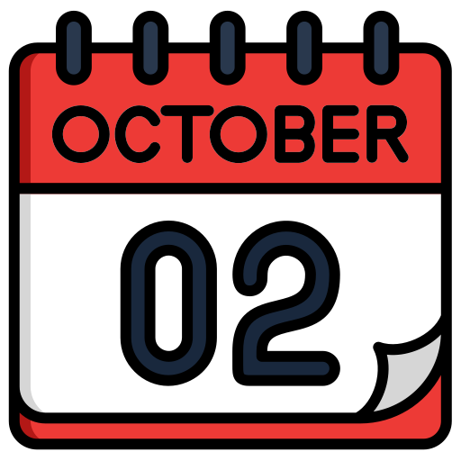 octubre icono gratis