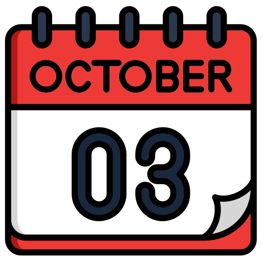 octubre icono gratis