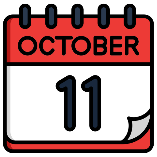 octubre icono gratis