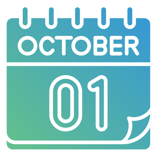 octubre icono gratis