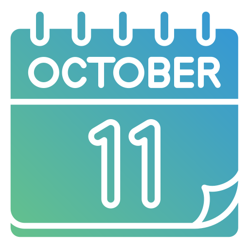 octubre icono gratis