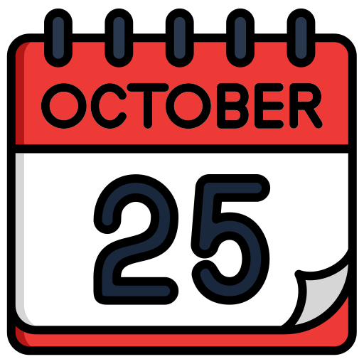 octubre icono gratis