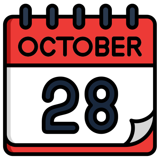 octubre icono gratis