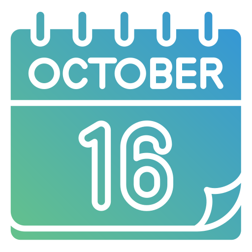 octubre icono gratis