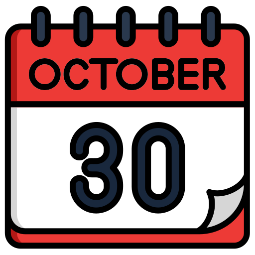 octubre icono gratis