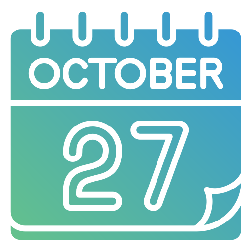 octubre icono gratis