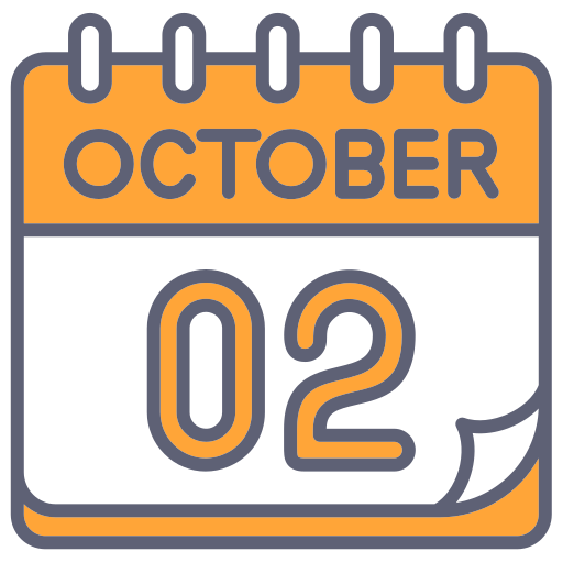 octubre icono gratis