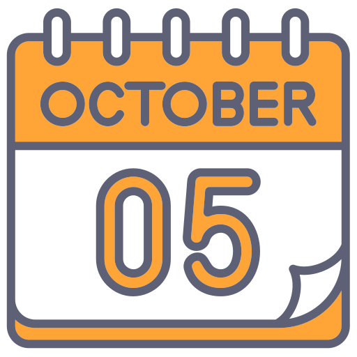 octubre icono gratis