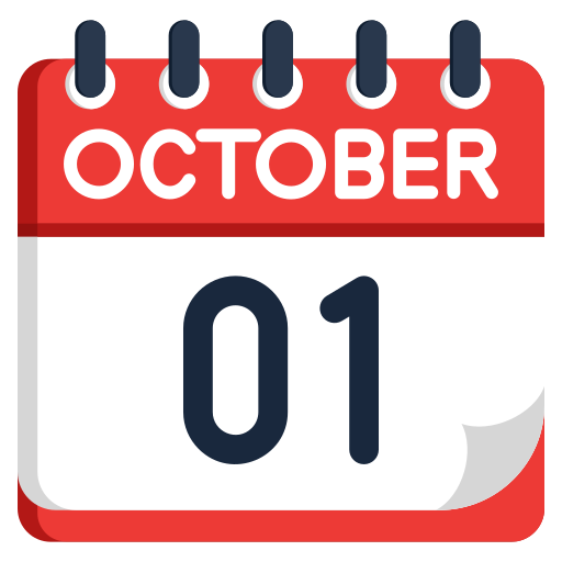 octubre icono gratis