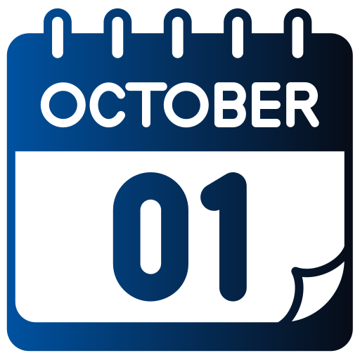 octubre icono gratis