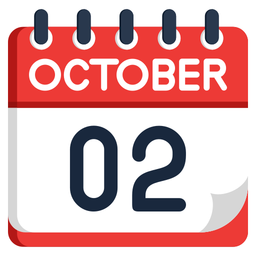 octubre icono gratis