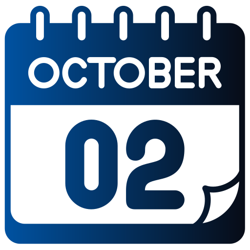 octubre icono gratis