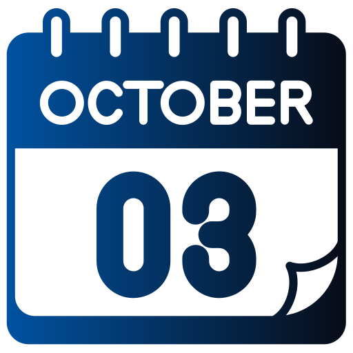 octubre icono gratis