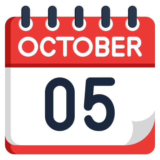 octubre icono gratis