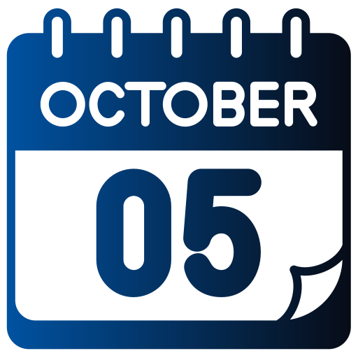 octubre icono gratis