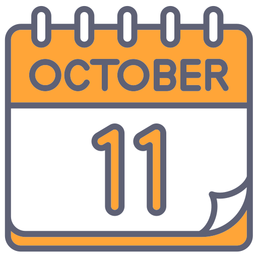 octubre icono gratis