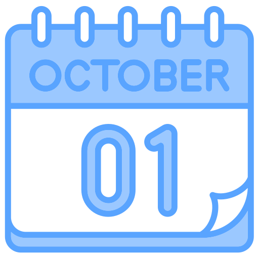 octubre icono gratis