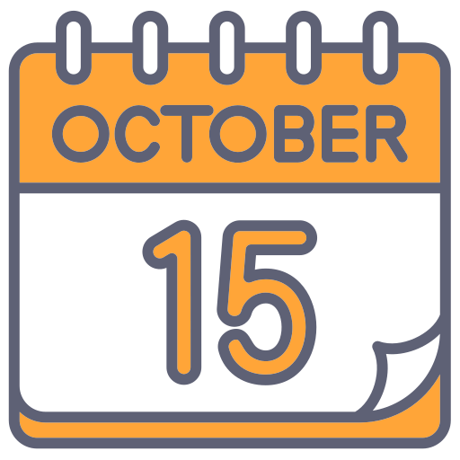 octubre icono gratis