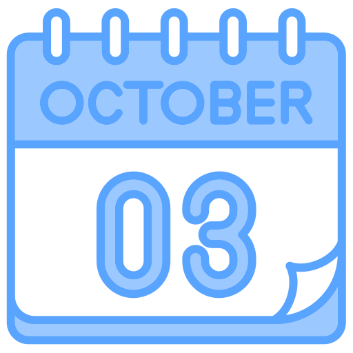 octubre icono gratis