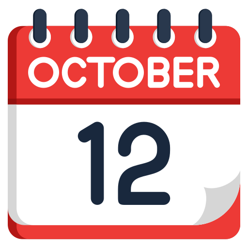 octubre icono gratis